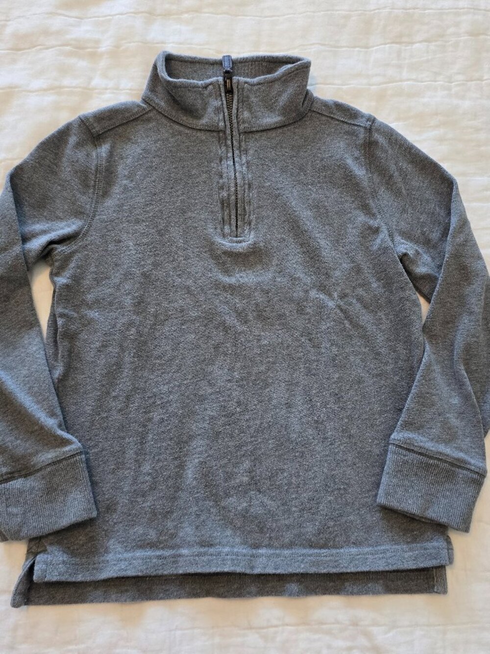 Size 6-7 Crewcuts (J.Crew) Kids Half-Zip Sweater